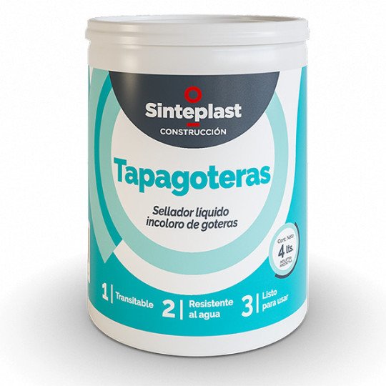 Tapagoteras 4 lt SINTEPLAST