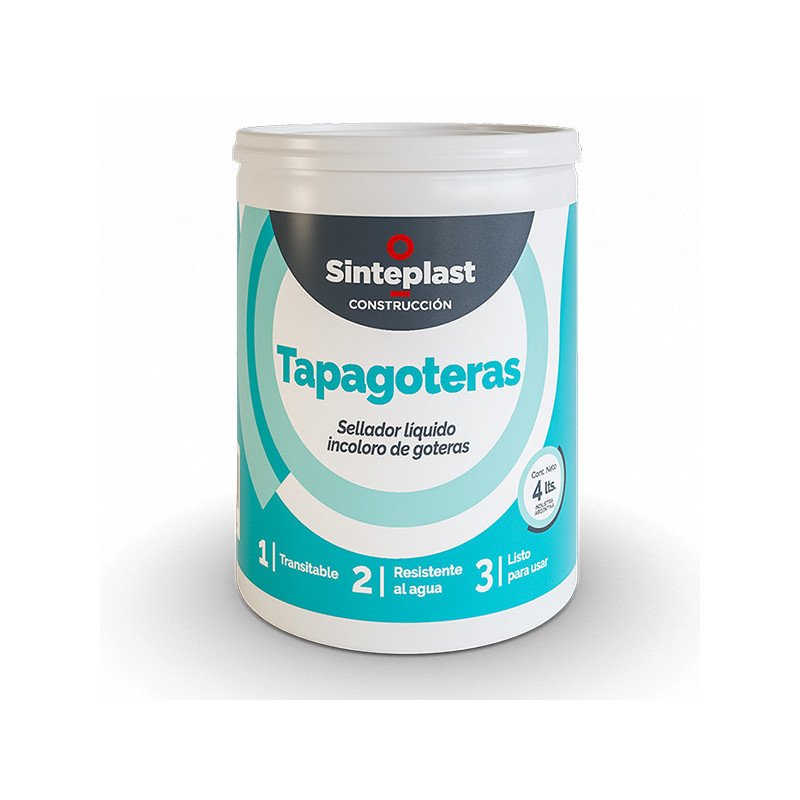 Tapagoteras 4 lt SINTEPLAST