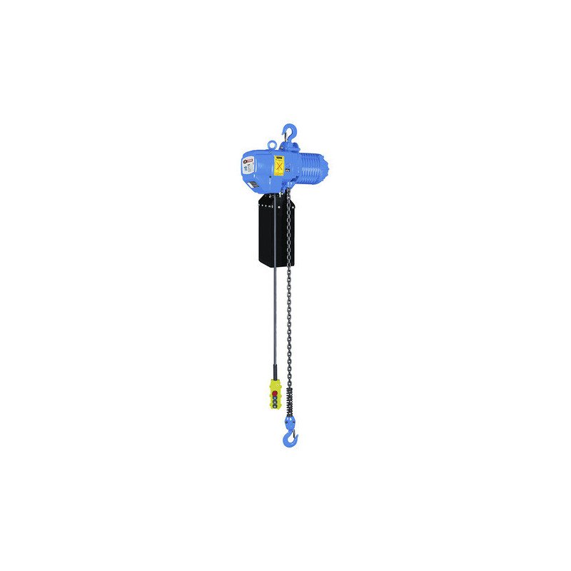 Aparejo Eléctrico Cadena 380v 5 Tn 6 Mts Control 24v Fema