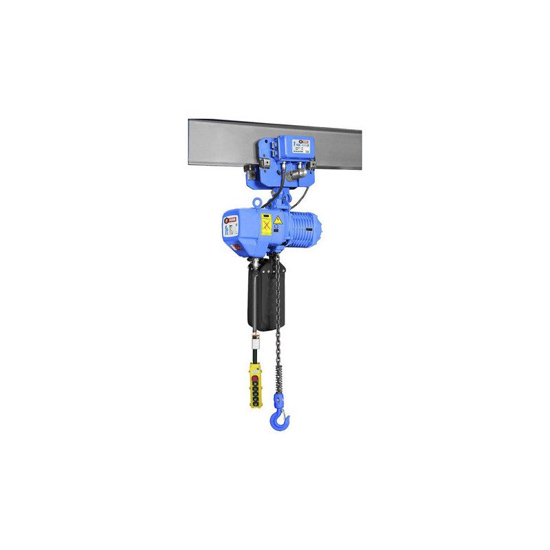 Aparejo Electrico Cadena 380v 5 Tn 9 M Carro Traslación Fema
