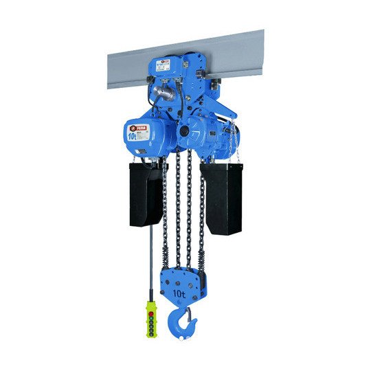 Aparejo Eléctrico Cadena 380v 10 Tn 9 Mts Carro Traslacion