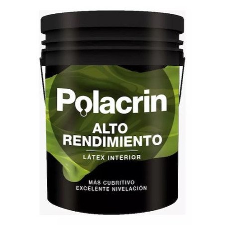 Látex interior Alto Rendimiento 4 lt POLACRIN