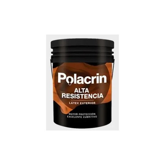 Látex Exterior Alta Resistencia 4 lt POLACRIN