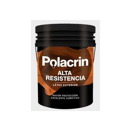 Látex Exterior Alta Resistencia 4 lt POLACRIN