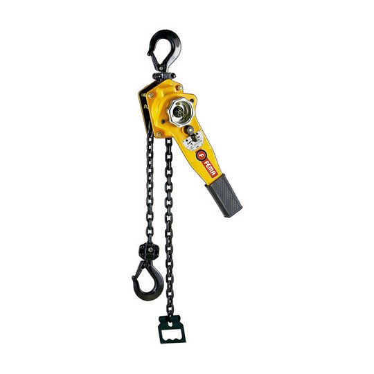 Aparejo Elevador Manual A Cadena 1 Tonelada 1,5 Metros Fema