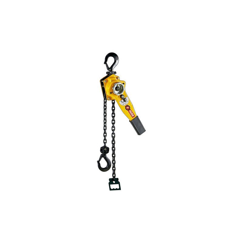 Aparejo Elevador Manual A Cadena 2 Toneladas 1,5 Metros Fema