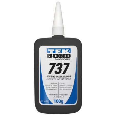 Adhesivo Cianocrilato Anaerobico 100gr Negro Tekbond