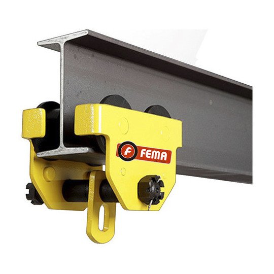 Carro Traslación Aparejo 1 Tonelada 190 X 135 X 160 Mm Fema