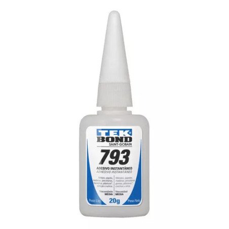 Adhesivo Cianocrilato Anaerobico 20gr Incoloro Tekbond