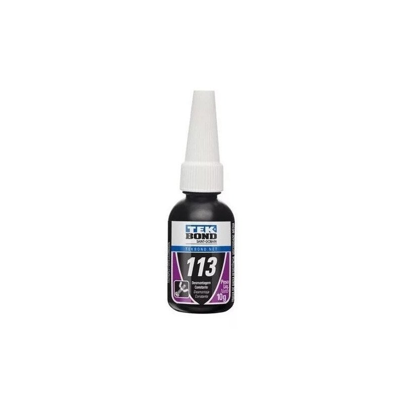 Adhesivo Traba Roscas 10 Gr Desmontaje Constante Bajo Torque Tekbond