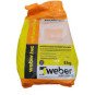 Weber Refractario Mortero Adhesivo Piezas Refractarias 5 Kg