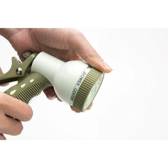 Manguera Riego 20 Mts 1/2 Pulgada Con Porta Rell Pico 8 Func