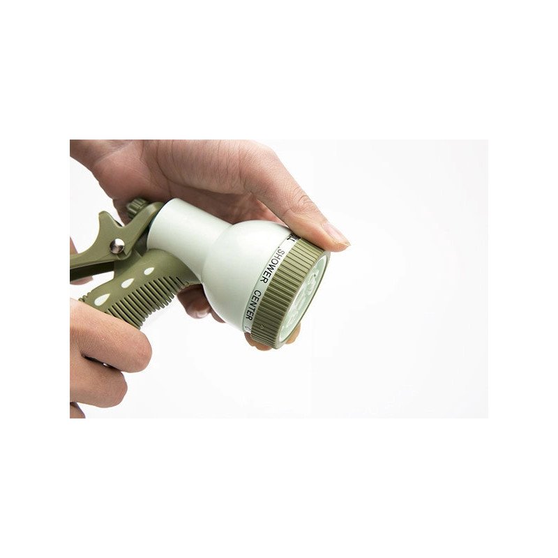Manguera Riego 20 Mts 1/2 Pulgada Con Porta Rell Pico 8 Func