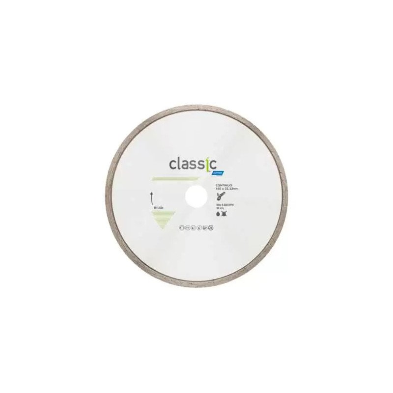 Disco Diamantados Norton Linea Classic Turbo 180 X 8 X 22,2