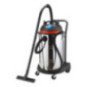 Aspiradora Profesional Fema 60 Lts 1200 W Acero Inox Ruedas