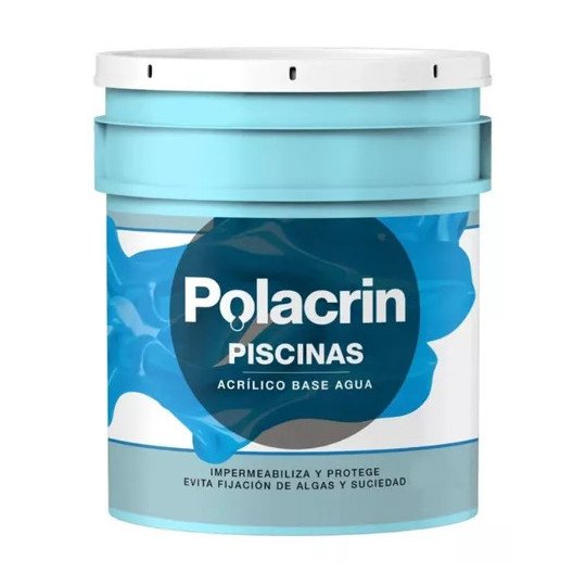 Piscinas Acrílico base agua 4 lt POLACRIN