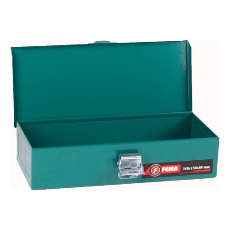 Fema Caja De Herramientas Chapa Reforzada 350 X 150 X 80 Mm