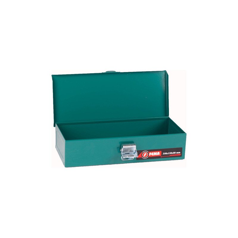 Fema Caja De Herramientas Chapa Reforzada 350 X 150 X 80 Mm