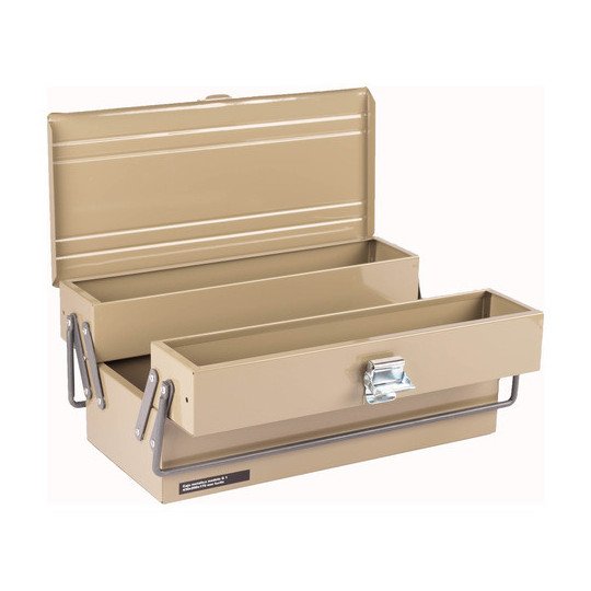 Caja De Herramientas Chapa Reforzada 430x200x170 Mm C Fuelle