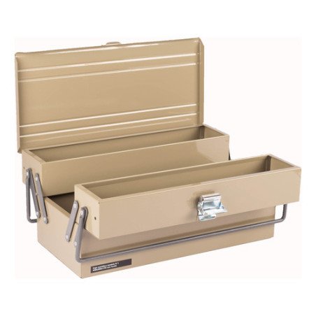 Caja De Herramientas Chapa Reforzada 430x200x170 Mm C Fuelle