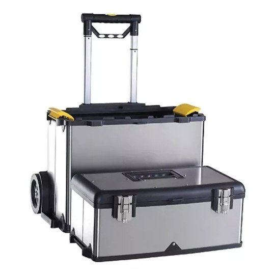 Carro caja de herramientas con ruedas y manija extensible marca Vanguard Carro caja de herramientas con ruedas y manija extensible marca Vanguard