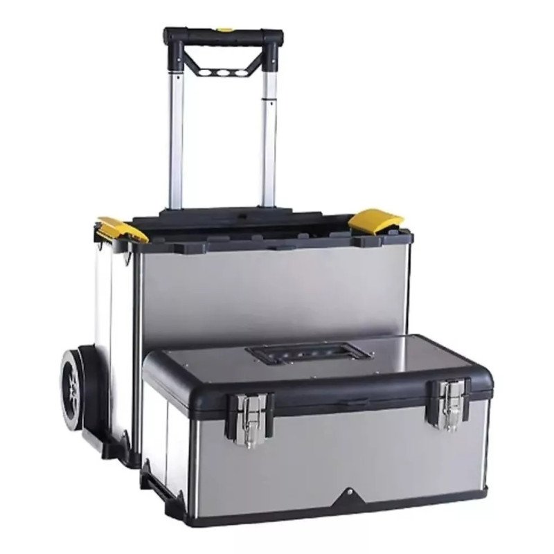 Carro caja de herramientas con ruedas y manija extensible marca Vanguard