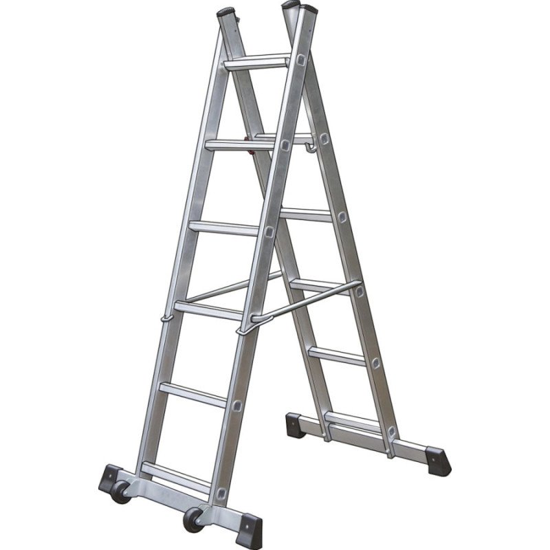 ANDAMIO Y ESCALERA ALUMINIO 3 FUNCIONES