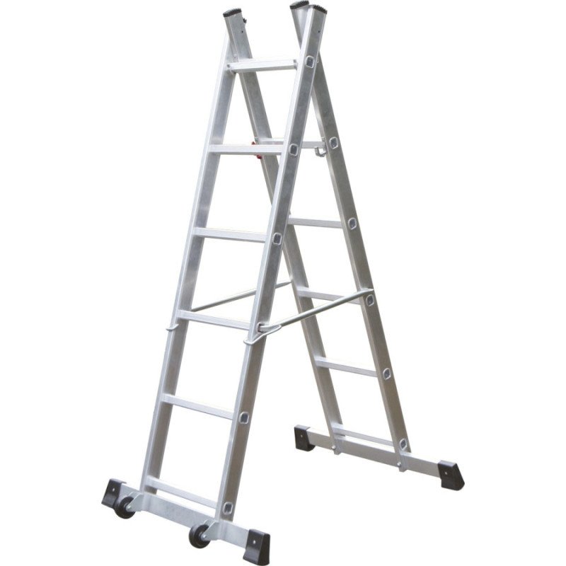 ANDAMIO Y ESCALERA ALUMINIO 3 FUNCIONES
