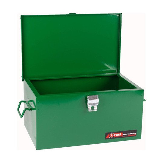 Cajon Caja Herramientas Chapa Reforzada Acero 440 275 215 Mm