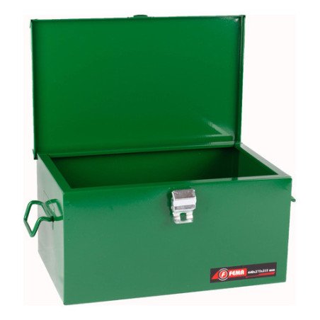 Cajon Caja Herramientas Chapa Reforzada Acero 440 275 215 Mm
