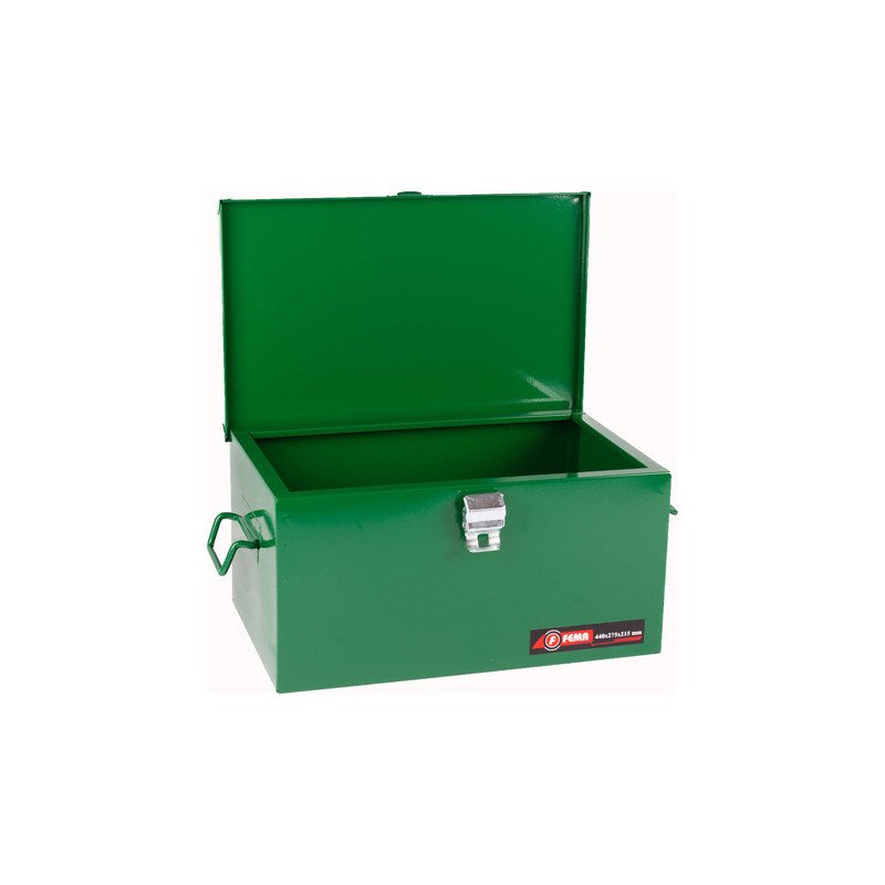 Cajon Caja Herramientas Chapa Reforzada Acero 440 275 215 Mm