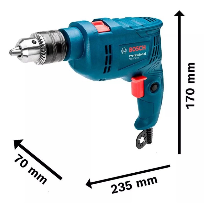 TALADRO GSB 550W RE BOSCH H