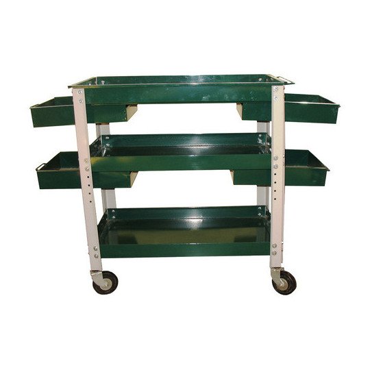 Mesa Rodante 74x43x81cm 3 Ban 4 Cajones Fema Herramienta