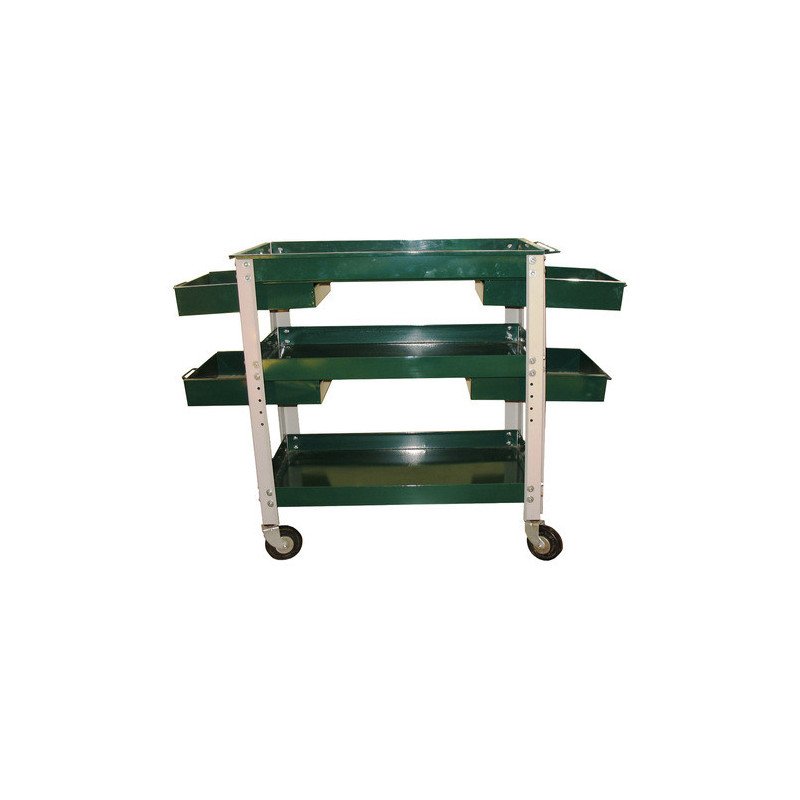Mesa Rodante 74x43x81cm 3 Ban 4 Cajones Fema Herramienta