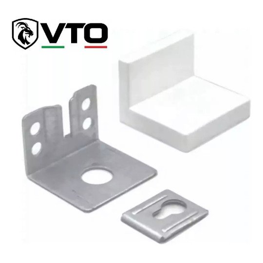 Escuadra Colgador Alacena Y Muebles Regulable X 25u. Blanco