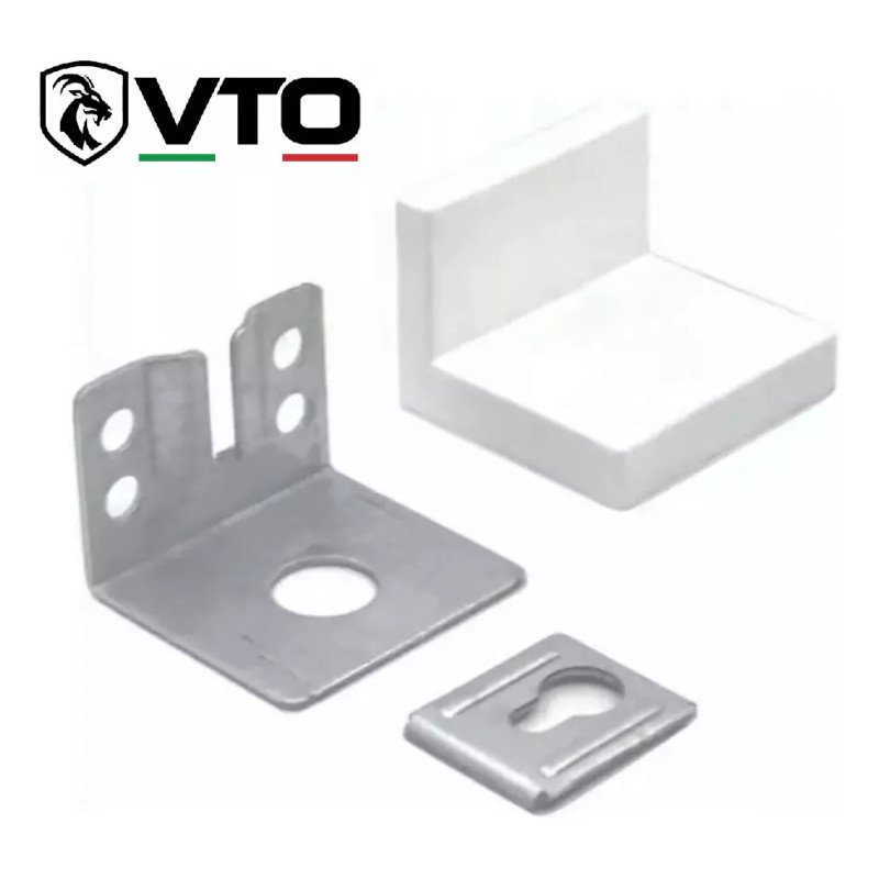 Escuadra Colgador Alacena Y Muebles Regulable X 25u. Blanco
