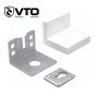 Escuadra Colgador Alacena Y Muebles Regulable X 25u. Blanco