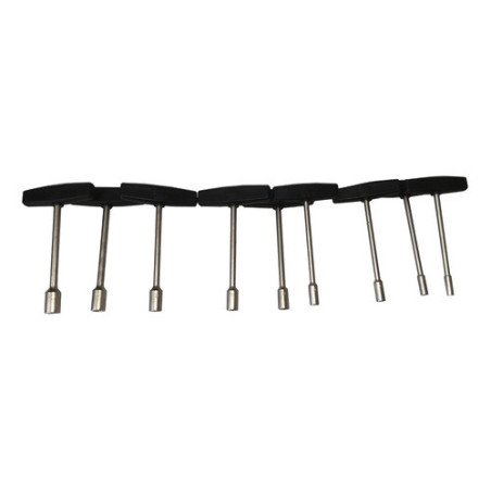 Juego De Llaves T Rucci 9 Unidades 6 Al 14 Herramienta Llave