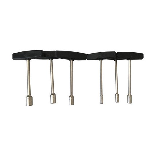 Juego Llaves T Rucci 6 Unidades 1/ 4 A 9 / 16 Herramientas