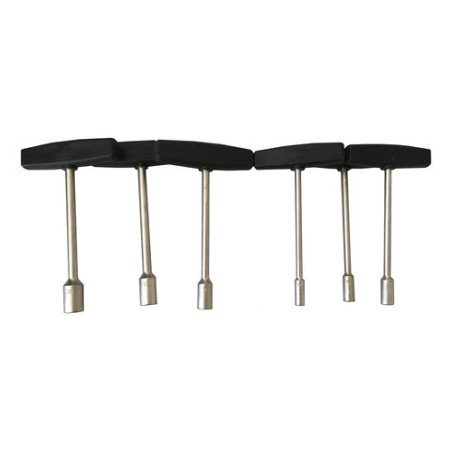 Juego Llaves T Rucci 6 Unidades 1/ 4 A 9 / 16 Herramientas