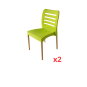 Silla Ambar Set x 2 unidades Silla Ambar Set x 2 unidades