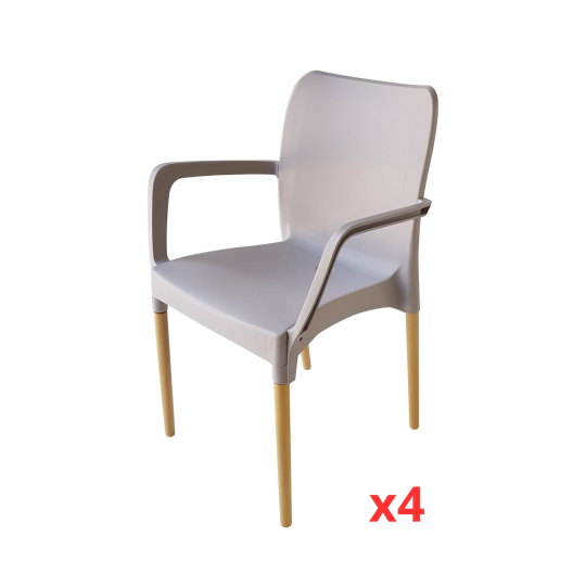 Sillón Mara Set x 4 unidades