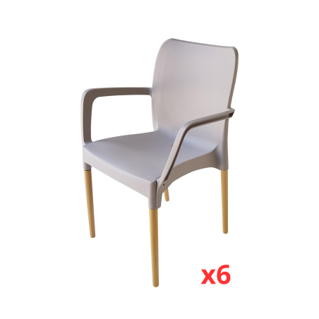 Sillón Mara Set x 6 unidades