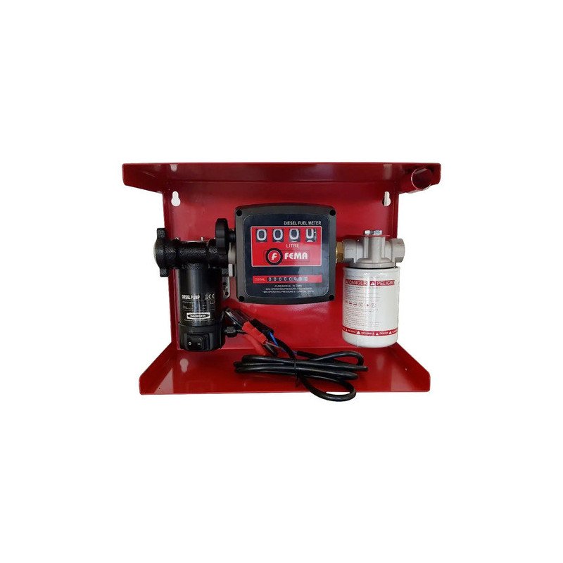 Electro Bomba 12v Surtidor Diesel Filtro Cta Litros Pistola