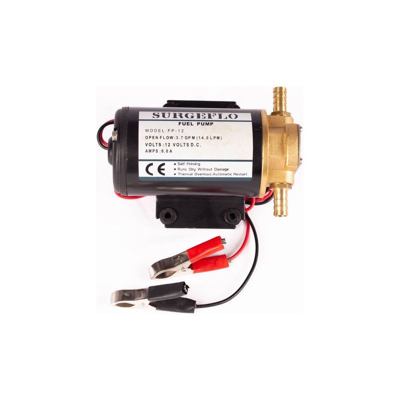 Electrobomba 12v Aceite Bomba Autocebante P Termico 14 Lts M