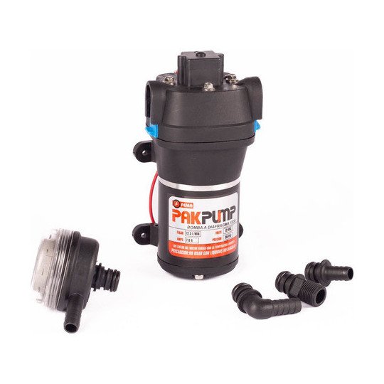Electrobomba 12v Bomba Presurizadora Agua 12,5 Lts Mins Fema