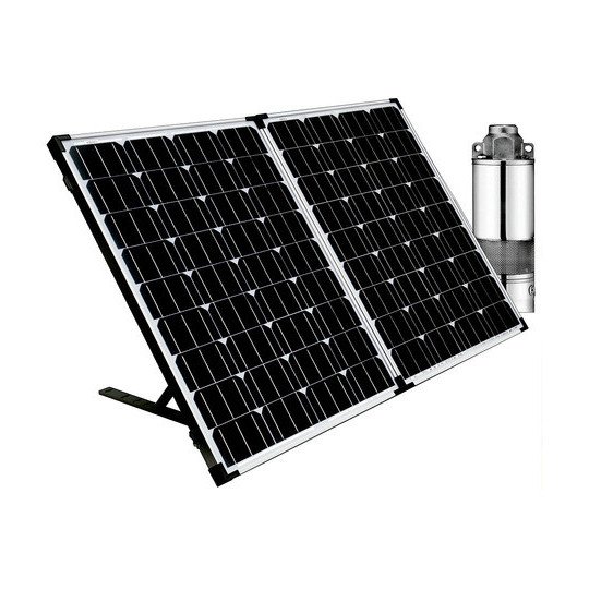 Kit Electrobomba Sumergible 24v 120w + Panel Solar Fema
