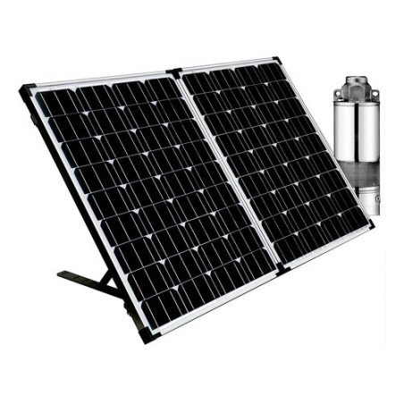 Kit Electrobomba Sumergible 24v 120w + Panel Solar Fema