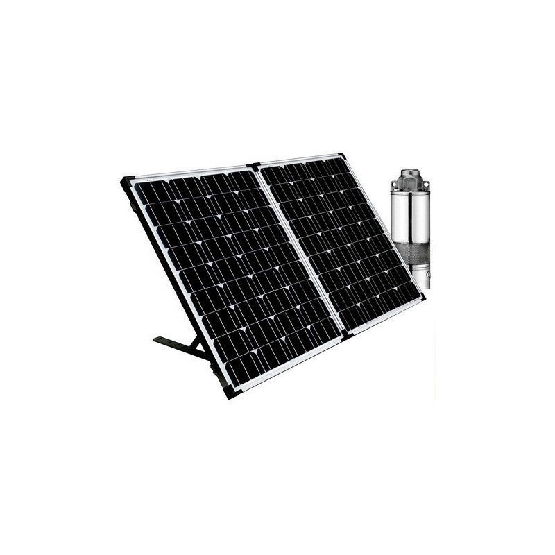 Kit Electrobomba Sumergible 24v 120w + Panel Solar Fema