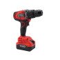 Taladro percutor y atornillador 13 mm brushless + 2 Baterías + Cargador Marca VTO